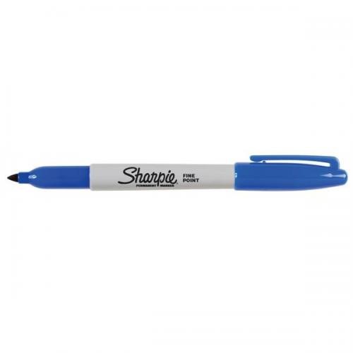 SHARPIE FINE fixka modrá 